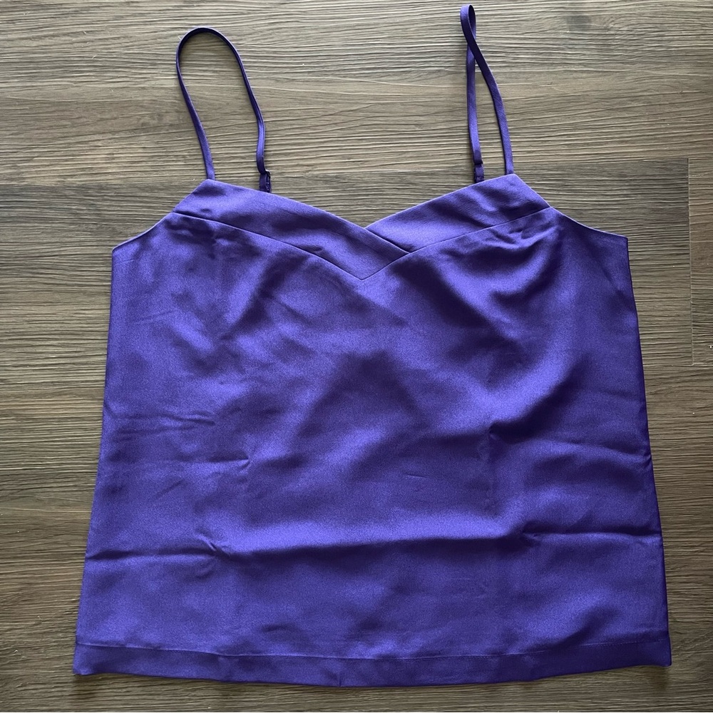 J. Crew Purple Camisole NWT Sz 4